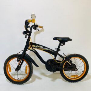 Bicicleta negra rodado 12