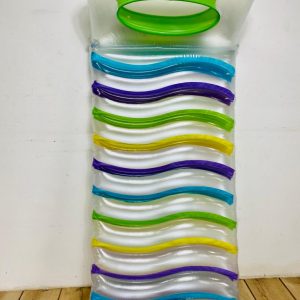 Colchón inflable para piscina, colores