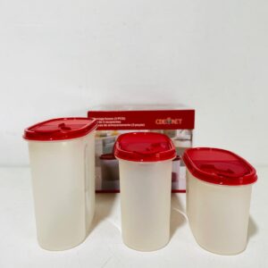 Set tuppers x3 piezas