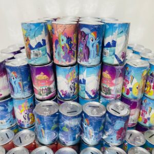Lote x140 alcancías: diseño animado