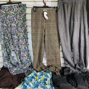 Lote x10 prendas: pantalones, babuchas, deportivos, otros. Para dama