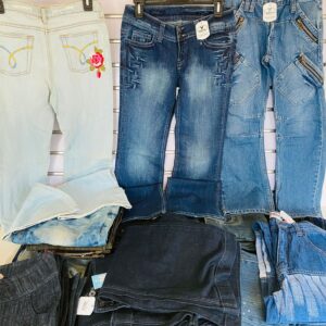 Lote x40 jeans. Talles y modelos variados. Para dama y caballero