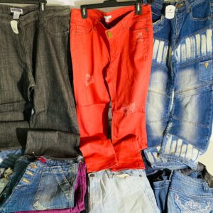 Lote x40 jeans. Talles y modelos variados. Para dama y caballero