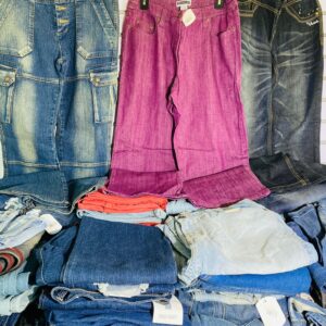 Lote x40 jeans. Talles y modelos variados. Para dama y caballero