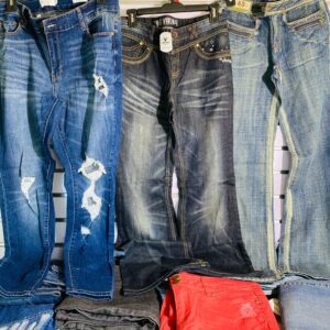 Lote x40 jeans. Talles y modelos variados. Para dama y caballero