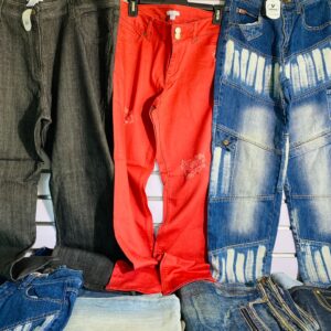 Lote x40 jeans. Talles y modelos variados. Para dama y caballero