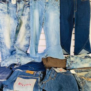 Lote x40 jeans. Talles y modelos variados. Para dama y caballero