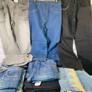 Lote x40 jeans. Talles y modelos variados. Para dama y caballero