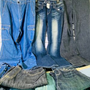 Lote x40 jeans. Talles y modelos variados. Para dama y caballero