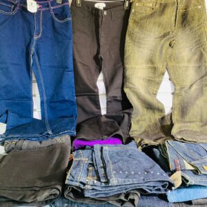 Lote x40 jeans. Talles y modelos variados. Para dama y caballero