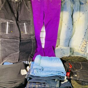 Lote x40 jeans. Talles y modelos variados. Para dama y caballero