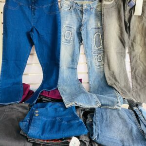 Lote x40 jeans. Talles y modelos variados. Para dama y caballero