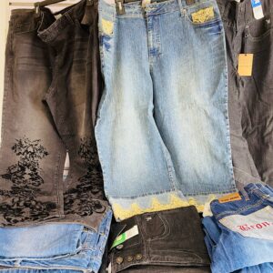 Lote x40 jeans. Talles y modelos variados. Para dama y caballero