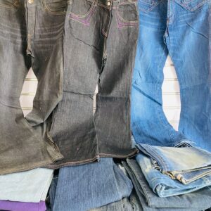 Lote x40 jeans. Talles y modelos variados. Para dama y caballero