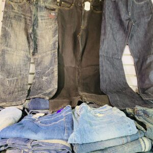 Lote x40 jeans. Talles y modelos variados. Para dama y caballero