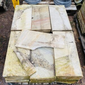 Lote x15 m2 de piedra 57x27 cm