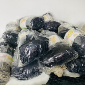 Lote x11 mantas negras para bebé