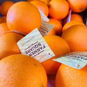Lote x36 adornos de naranja