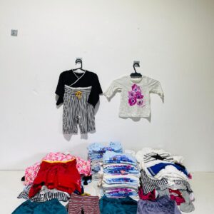 Lote x148 prendas infantiles: bodys, remeras, enteritos, pantalones y otros