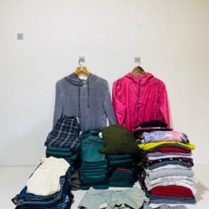 lote x115 prendas: pantalones, buzos, campera, shorts y otros