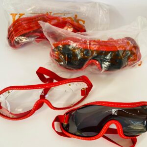 Lote x12 pares de lentes para equitación: rojos