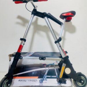 Bicicleta plegable, en caja