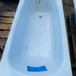 Bañera en hierro esmaltada 1,49 x 0,70 x 0,37 m