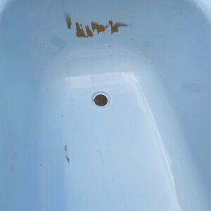 Bañera en hierro esmaltada 1,49 x 0,70 x 0,37 m