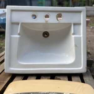 Lote x3 piezas para baño: 2 bidet + pileta