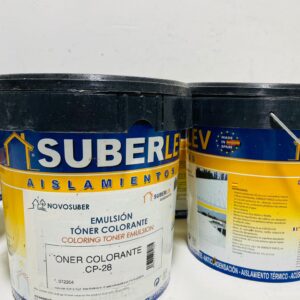 Lote x10 tarros de pintura aislante. 2,5 L. Marca Suberlev