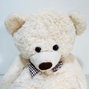 Oso de peluche color blanco