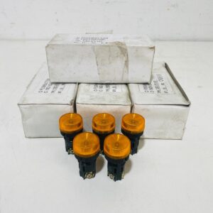 Lote x45 luces para tablero eléctrico naranjas