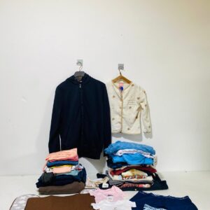 Lote x40 prendas: buzos, bodys de bebé, camperas, pantalones y otros