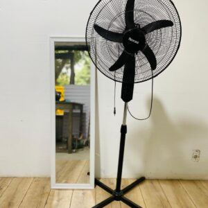 Lote x2 artículos: ventilador Microsonic + espejo