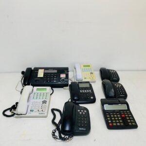 Lote x8 artículos: teléfonos y fax