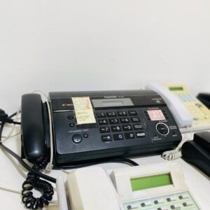 Lote x8 artículos: teléfonos y fax