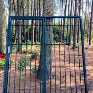 Puerta de reja 2 hojas, con llaves