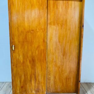 Ropero de madera , 2 puertas corredizas