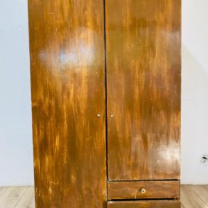 Ropero de madera 2 puertas 2 cajones