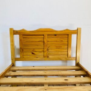 Cama 1 plaza de madera