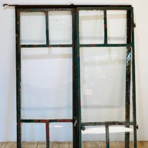 Ventana en hierro dos hojas