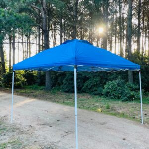 Gazebo azul de 3x3 m