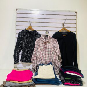 Lote x37 prendas: camisas, shorts, remeras