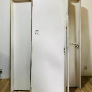 Lote x5 puertas blancas, con detalles