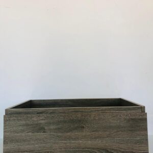 Mueble de baño en MDF, color marrón
