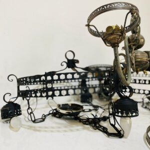 Lote x5 lámparas de techo, estilo araña