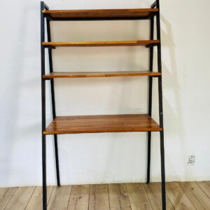 Estantería 4 estantes, en hierro y madera