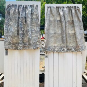 Lote x2 hojas de puerta en madera, color blanco