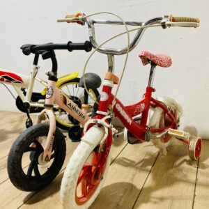 Lote x 2 bicicleta rodado 12 y 14 + chivita