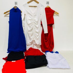 Lote x10 vestidos: diseños y colores varios